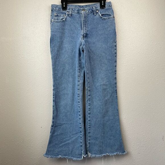 Vintage Spill Flared Leg Denim Jeans Size 13/14 EUC - Picture 1 of 5